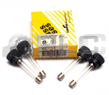 LOT OF 4 NEW BUSS GLR-1-1/2 FUSES 