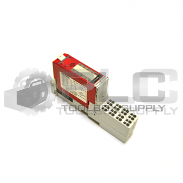 ALLEN BRADLEY 1734-IB8S SAFETY DIGITAL INPUT MODULE SER A W/ 1734-TOP SER A