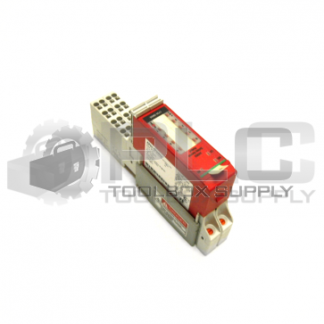 ALLEN BRADLEY 1734-0B8S SAFETY DIGITAL INPUT MODULE SER A W/ 1734-TOP SER A
