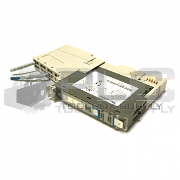 ALLEN BRADLEY 1734-IB8 SER C 8 CHANNEL SINK INPUT MODULE W/ 1734-MB 1734-RTB