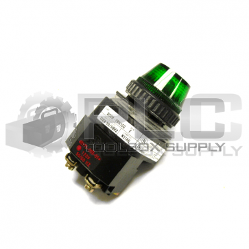 ALLEN BRADLEY 800H-PRH16G SER F PILOT LIGHT GREEN