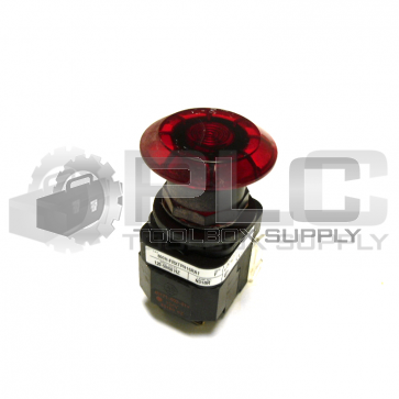 ALLEN BRADLEY 800H-FRXTPH16RA1 SER F PUSH TWIST RELEASE RED BUTTON