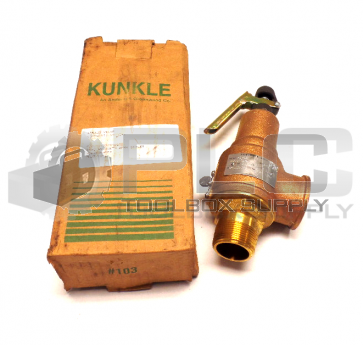 NEW KUNKLE 6010GFM01-AM RELIEF VALVE 1-1/4 150 PSI