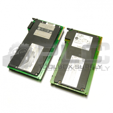 LOT OF 2 ALLEN BRADLEY 1771-IBD INPUT MODULE 10-30VDC