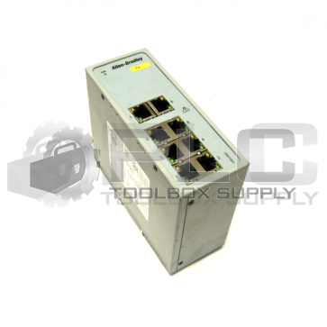 ALLEN BRADLEY 1783-US8T /A UNMANAGED ETHERNET SWITCH