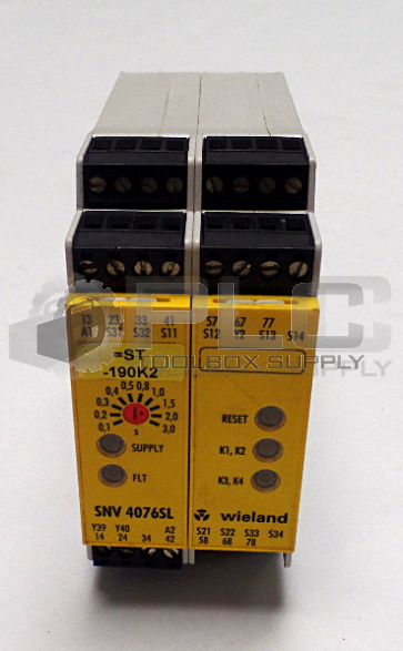 WIELAND SNV 4076SL-A R1.188.2040.0 CONTACT EXPANSION RELAY