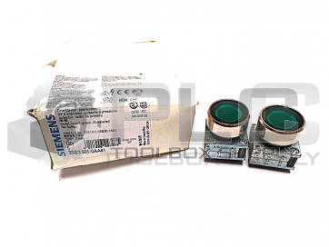 NEW SIEMENS BOX OF 2 3SB3 501-0AA41 PUSHBUTTON 3SB3501-0AA41