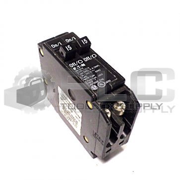 NEW EATON DNPL1515 CIRCUIT BREAKER 15AMP 120/240VAC PLUG-IN DUPLEX