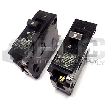LOT OF 2 NEW SIEMENS NE-7125 CIRCUIT BREAKER 1 POLE