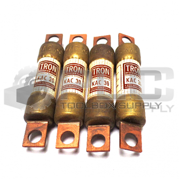 NEW LOT OF 4 TRON KAC 30 FUSE 