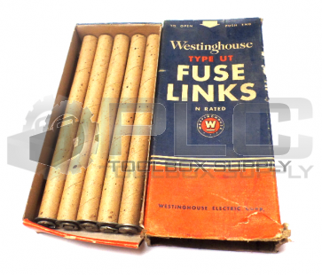 NEW BOX OF 5 WESTINGHOUSE 1105510 FUSE LINKS TYPE UT