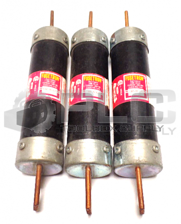 LOT OF 3 FUSETRON FRS-R-125 TIME DELAY FUSE 