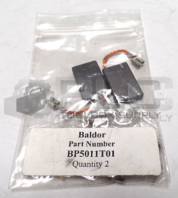 NEW LOT OF 2 BALDOR BP5011T01 CARBON BRUSH