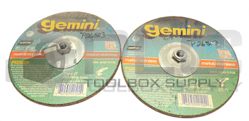 NEW LOT OF 2 GEMINI TYPE 27 STAINLESS STEAL/METAL 9x1/4x5/8-11''