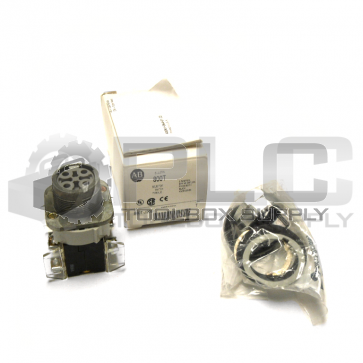 NEW ALLEN BRADLEY 800T-J20B /T SELECTOR SWITCH 3 POSITION BLACK
