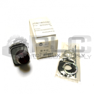 NEW ALLEN BRADLEY 800T-PH16R /T PILOT LIGHT RED LENS
