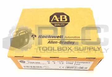 NEW SEALED ALLEN BRADLEY 1769-IR6 INPUT MODULE SER A 