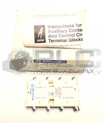 NEW WESTINGHOUSE 1A48174G08 AUXILIARY CONTACTS