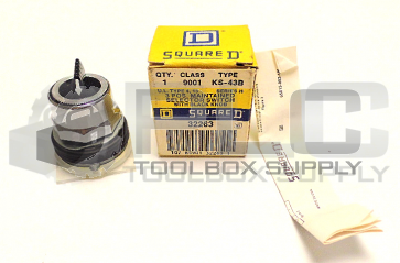 NEW SQUARE D  9001 KS-43B SELECTOR SWITCH 
