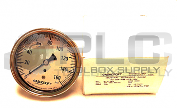NEW ASHCROFT 35-1009-AWL-02B-160 PRESSURE GAUGE