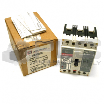 NEW CUTLER-HAMMER HMCP015E0C 15AMPS 3 POLE CIRCUIT BREAKER