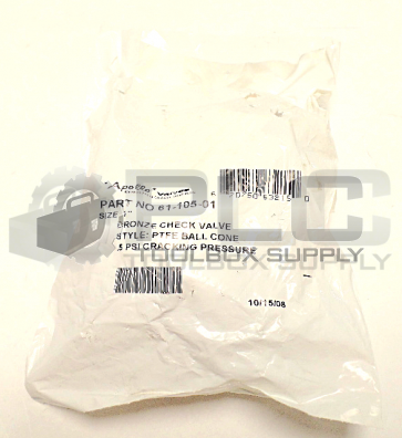 NEW APOLLO 61-105-01 CHECK VALVE 1''