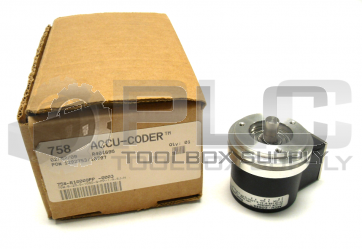 NEW ACCU-CODER 758-B-20-S-1000-Q-PP-1-N-SJ-N ENCODER 