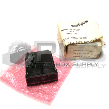 NEW WESTCON 2431-281149 DIGITAL PANEL METER 2V 117V