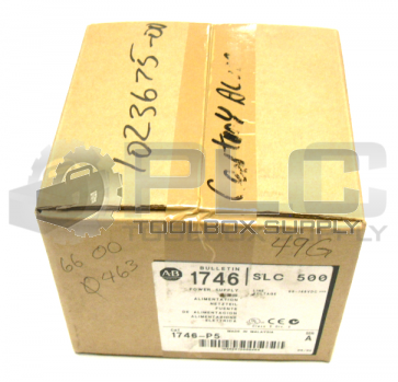 NEW SEALED ALLEN BRADLEY 1746-P5 POWER SUPPLY MODULE