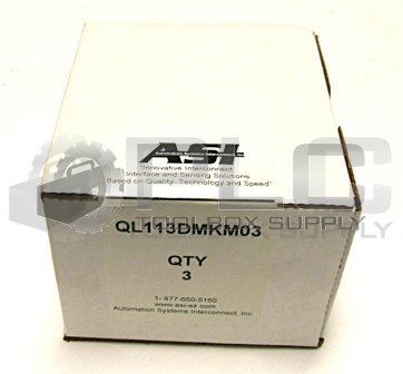 LOT OF 3 NEW SEALED ASI QL113DMKM03 CIRCUIT BREAKER 