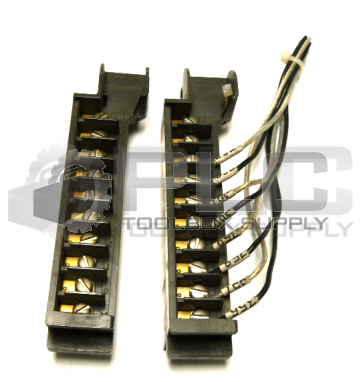 LOT OF 2 ALLEN BRADLEY 1771-WC TERMINAL STRIP 