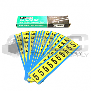 NEW BOX OF 17 PANDUIT PCL100-5 MARKER LABELS 