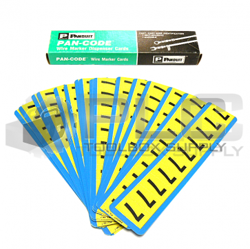 NEW BOX OF 19 PANDUIT PCL100-7 MARKER LABELS 