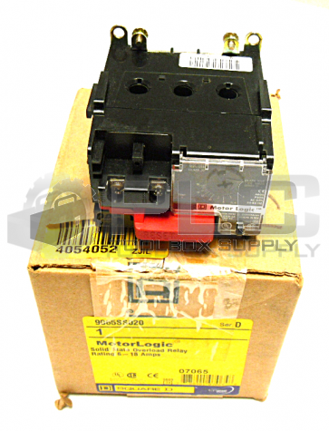 NEW SQUARE D 9065SS020 OVERLOAD RELAY SER D