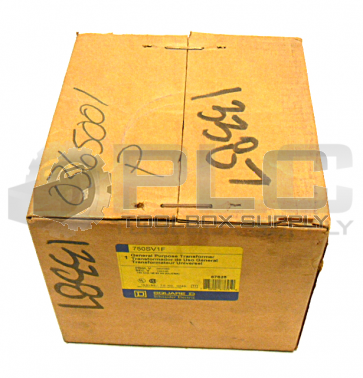 NEW SQUARE D 750SV1F GENERAL PURPOSE TRANSFORMER 