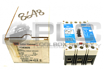 NEW CUTLER HAMMER FDB3020 CIRCUIT BREAKER 