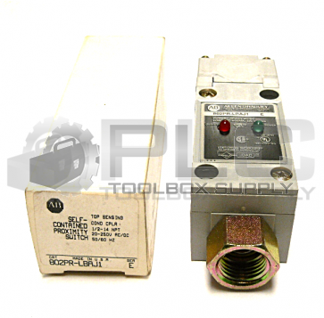 NEW ALLEN BRADLEY 802PR-LBAJ1 SELF CONTAINING PROXIMITY SWITCH SER E