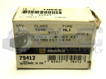 NEW SQUARE D 9998 ML1 3 POLE CONTACT KIT 