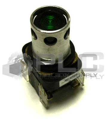 ALLEN BRADLEY 800T-QAH24G /T GREEN PUSH BUTTON WITH GUARD