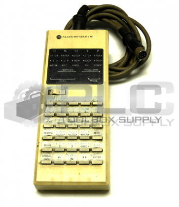 ALLEN BRADLEY 1745-PT1 /A SLC PROGRAMMER W/ 1745-C1
