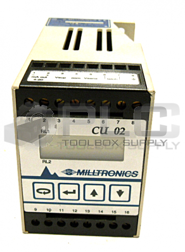 MILLTRONICS CU 02 CONTROL UNIT 