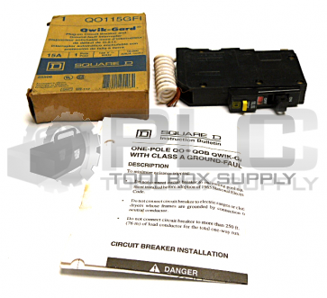 NEW SQUARE QO115GFI CIRCUIT BREAKER 