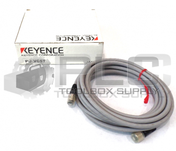 NEW KEYENCE PJ-VC5T LIGHT CURTAIN CABLE 16.4'