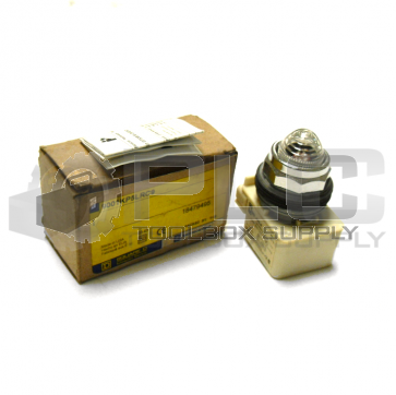 NEW SQUARE D 9001KP5LRC9 PILOT LIGHT WITH CLEAR LENS 9001-KM5LR