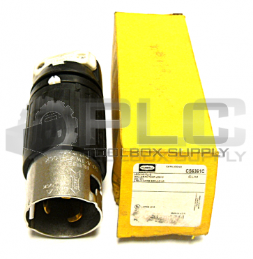 NEW HUBBELL CS6361C LOCKING PLUG 