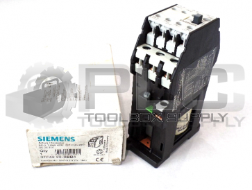 NEW SIEMENS 3TF42 22-0BB4 CONTACTOR RELAY 3TF4222-0BB4