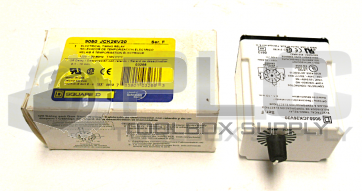 NEW SQUARE D 9050 JCK26V20 TIME DELAY RELAY 