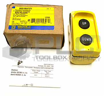 NEW SQUARE D 9001BW72Y CONTROL STATION 