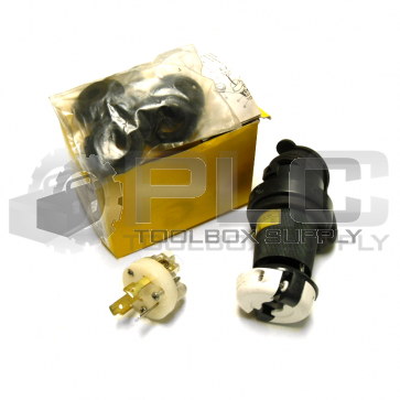 NEW HUBBELL HBL2611SW TWIST-LOCK SAFETY-SHROUD WATERTIGHT PLUG 30A 2P 3W 