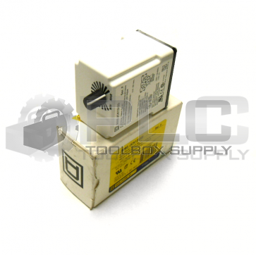 NEW SQUARE D 9050 JCK13V20 TIMING RELAY 120V SER F